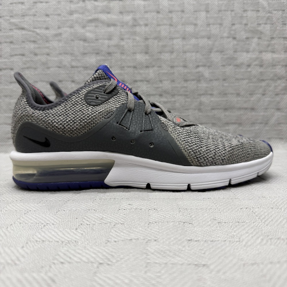 Nike Air Max Sequent 3 BG Moon Particle Kids Size 7y Gray 922884-004